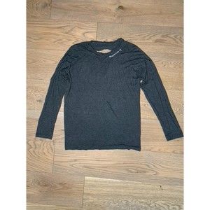 Sweat and Milk Gray Long Sleeve Nursing Top Size Small